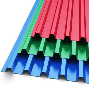 zinc coated colorful roofing steel corrugated sheet/sheet metal roofing for sale